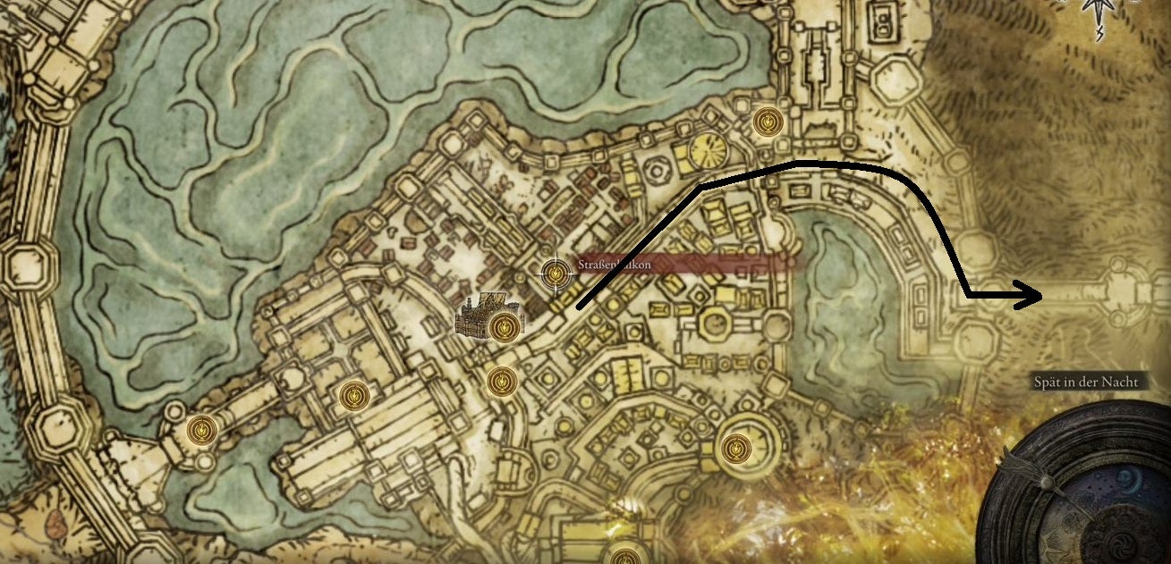 Elden Ring Großer Aufzug von Rold (Medaillon), Verbotene Lande Eurogamer.de